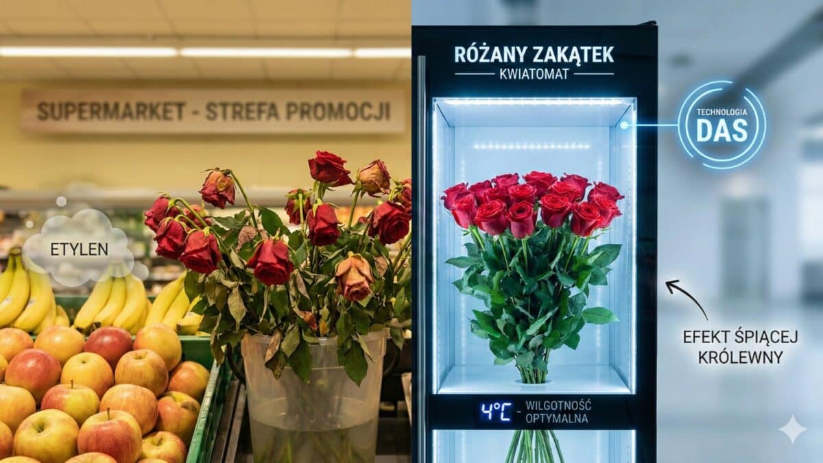Dlaczego kwiaty z Kwiatomatu żyją dłużej niż te z Marketu?